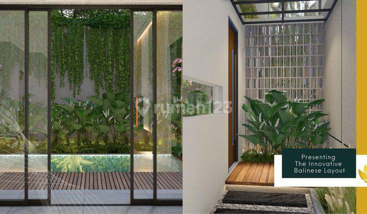 Modern Tropical One Gate System House in Sanur Near the Beach 2