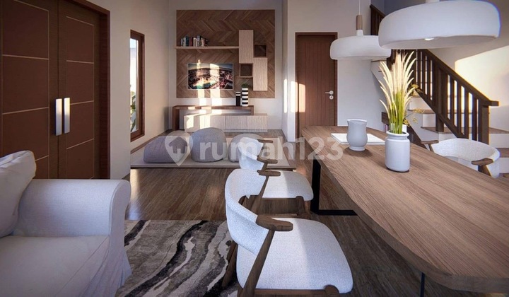 Rumah Baru Modern Area Gatsu Timur Dekat Living World Mall 2