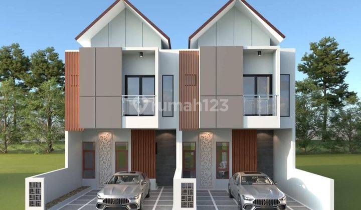 Rumah Modern 2 Lantai Di Pusat Kota Denpasar 1