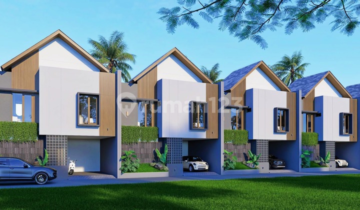 Rumah Baru Cluster Modern Area Denpasar Barat