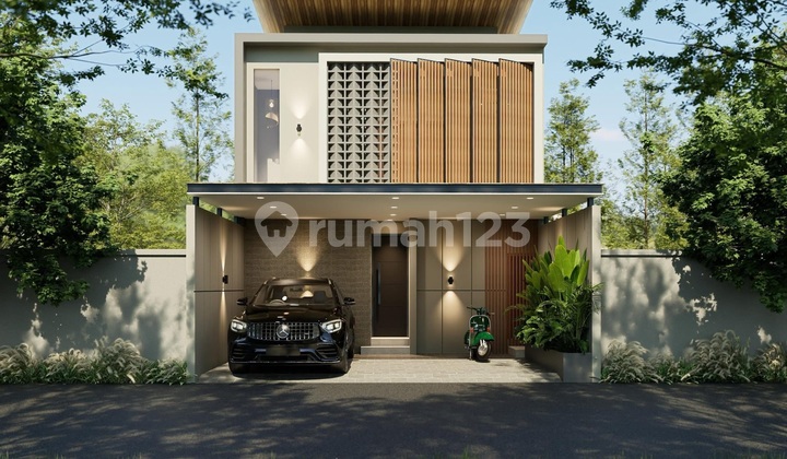 Modern New Semi Villa Ready to Live in Canggu Bali Area Modern New Semi Villa Ready to Live in Canggu Bali Area