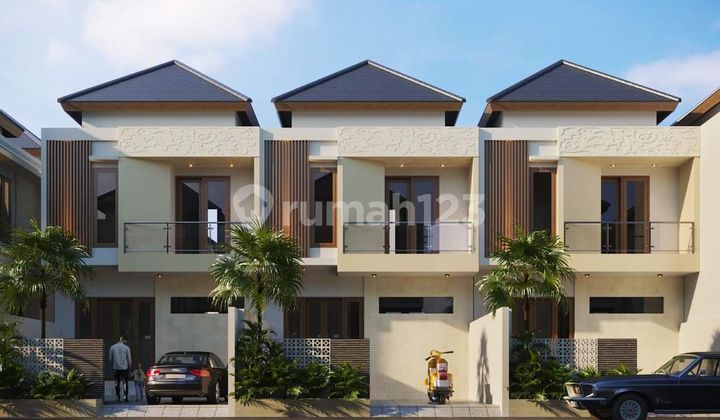 Rumah Bagus Semi Villa Dalam Cluster Modern Dekat Ke Bandara 