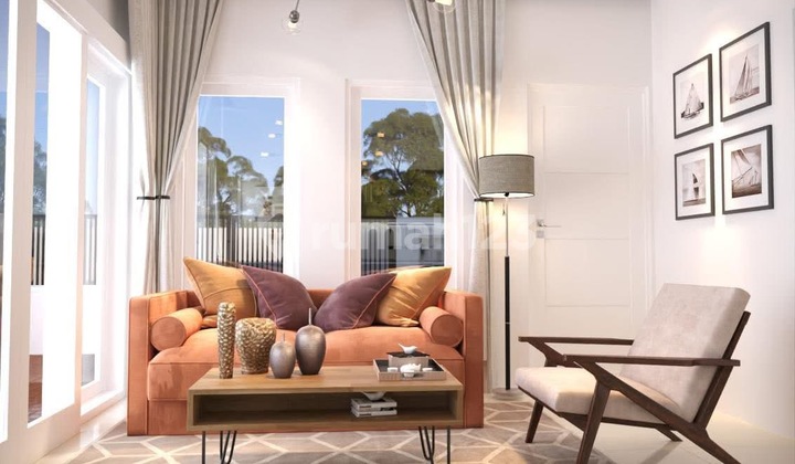 Rumah Baru 2 Lantai Dalam Cluster Modern Area Jimbaran Bali 