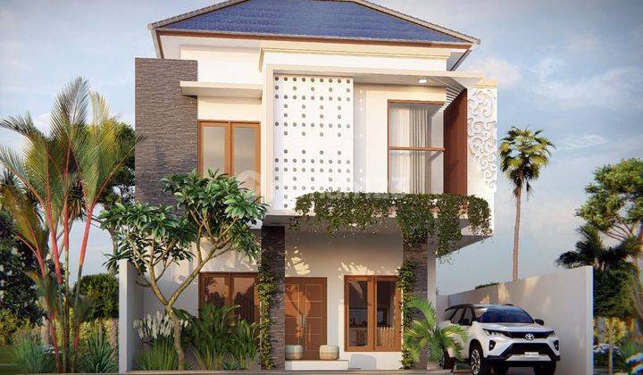 Rumah Baru Semi Villa Di Pusat Renon Tukad Badung