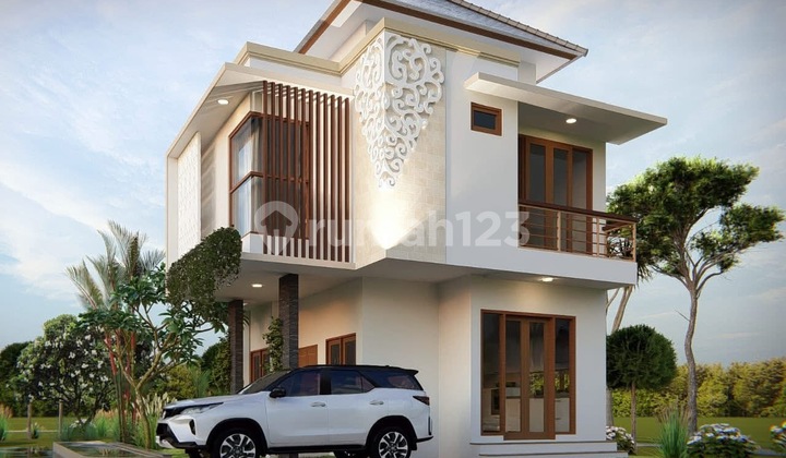 Rumah Semi Villa Area Tukad Badung Renon Lokasi Premium 1