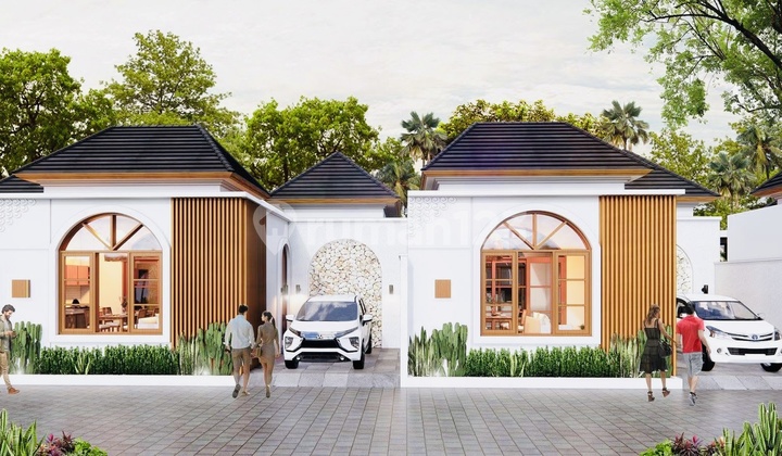 Villa Mediterranean 1 Lantai Harga Terjangkau Area Kuta Selatan 