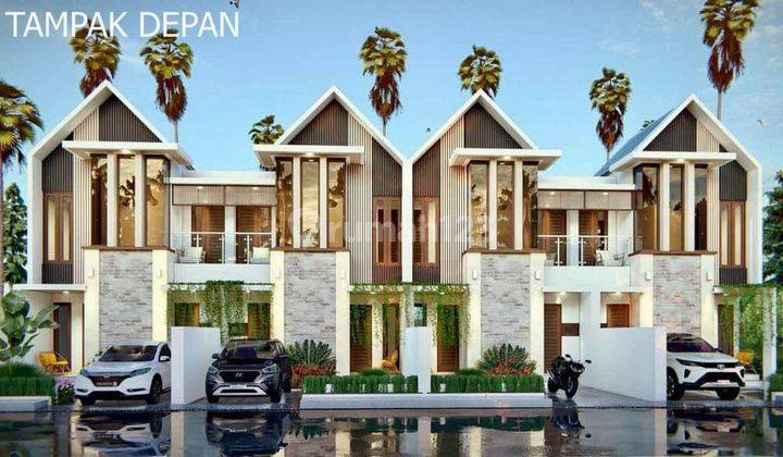 Rumah Modern Lokasi Strategis Semi Villa Area Denpasar Barat  2