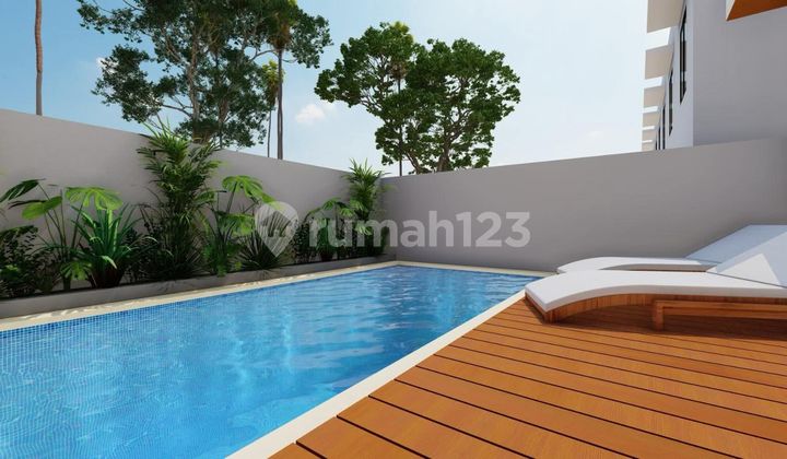 Rumah Baru Semi Villa Area Gatsu Dekat Living World Mall Denpasar