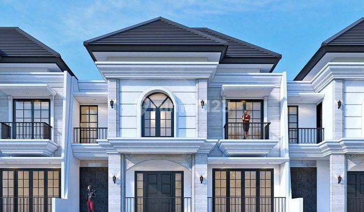 Rumah Model Eropa Dekat Ke Lapangan Renon Dan Sanur 1