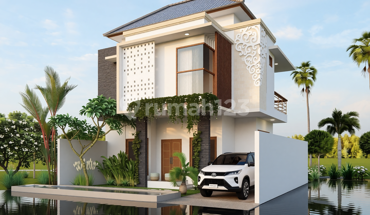 Rumah Baru Modern 2 Lantai Selangkah ke Lapangan Renon Rumah Baru Modern 2 Lantai Selangkah ke Lapangan Renon