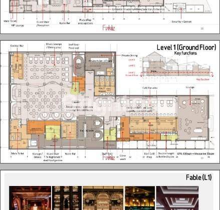 Restoran Bar Pub 75% Finishing 3 Floor with Rooftop 2