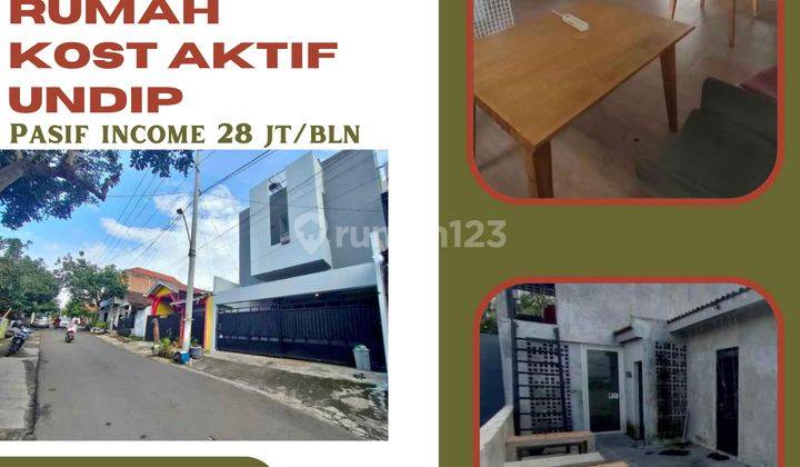Rumah Kost Aktif Di Dekat Kampus Undip Semarang  1