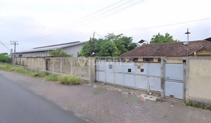 Tanah + Ex Pabrik 1,6 Hektar Murah, Nol Jalan, Pandaan, Pasuruan 1