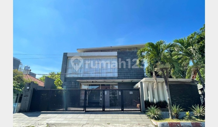 Rumah + Kantor Komersial Area di Jl Gayungsari, Strategis di Sby