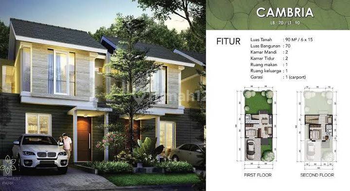 Rumah Minimalis Murah Di North West Park  2