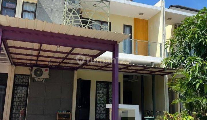 Rumah 2 Lantai Di Lengkapi Taman di Jual di Cluster Arana 1