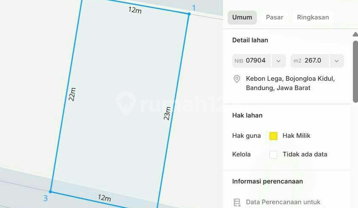 Murah! Rumah lama hitung tanah di bawah NJOP Muara Sari Bandung