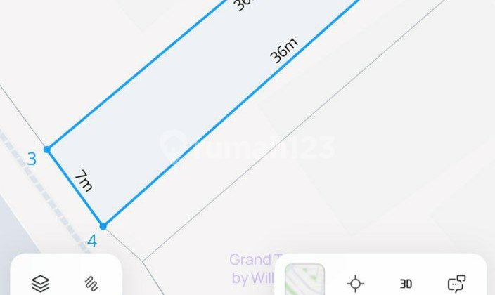 Rumah Murah Hitung Tanah Komersial Mainroad Riau Kota Bandung 2