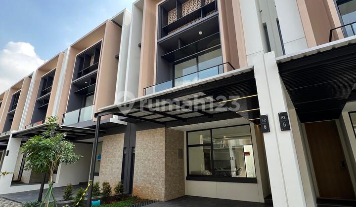 For Sale New House in Vasya Tanakayu Cluster BSD – 3 Floors, Rooftop, Fully Furnished 2