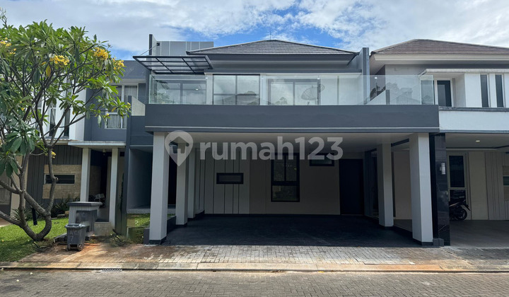 Rumah Dijual BSD City - De Park Minimalis Mewah, Siap Huni, Harga Nego