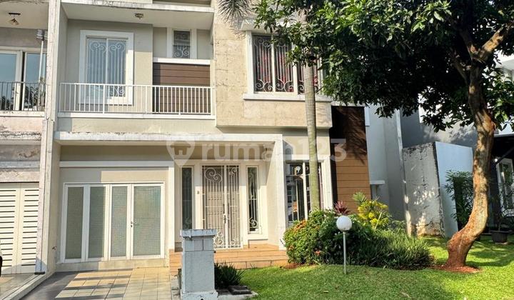 For Sale Cluster House Chalcedony Pondok Hijau Golf Gading Serpong | Land Size 163 Building Size 210 | Semi Furnished | Freehold Title | 4.1 M Negotiable