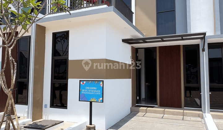 Rumah Modern Cluster Safira Aryana Karwaci  1