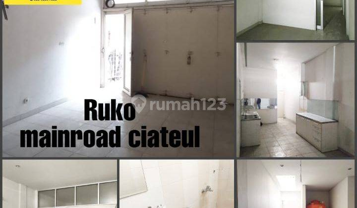 Dijual Ruko 2.5 Lt di Mainroad Ciateul 2