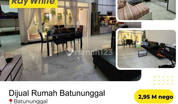 Rumah 1 Lantai Minimalis Dlm Cluster Batununggal Indah 2