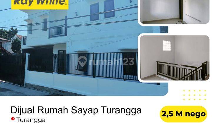 Rumah Baru Nuansa Putih 2 Lantai Ditengah Kota Turangga 2