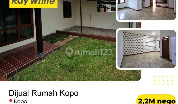 Rumah 1 Lantai Posisi Hook di Kopo Permai 1