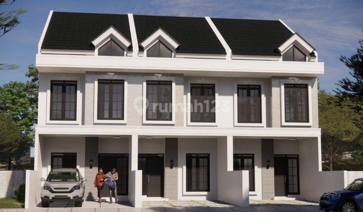 Jual 3 Rumah Baru 2 Lantai di Jalan Kembar, Bandung 1