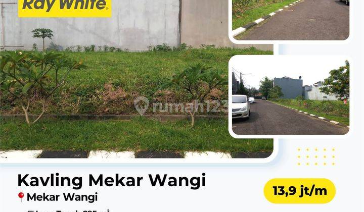 Kavling / Tanah Cukup Luas di Mekar Wangi Bandung 1