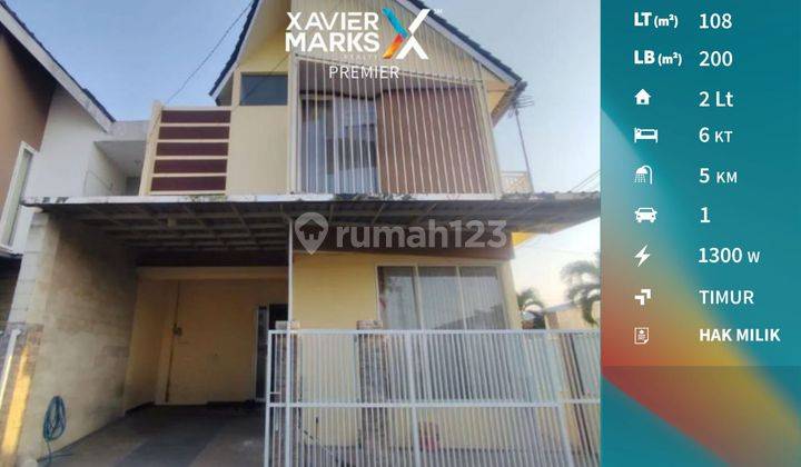 X096 Rumah Dijual Bisa Untuk Kost Lokasi Emas di Sukarno Hatta Malang 1