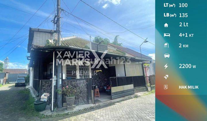 X076 Rumah Posisi Hook Murah Dekat Universitas Brawijaya Malang 1