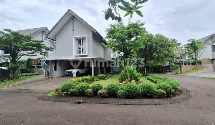 Rumah Cozy Harga Njop Posisi Hoek Nuansa Villa Semi Furnished Di Bintaro Pesanggrahan Jakarta Selatan. 2