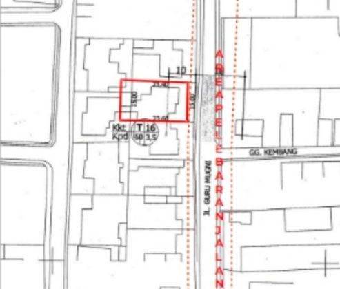 Tanah Komersial Di Lokasi Strategis Guru Mughni Setiabudi Jakarta Selatan. 2