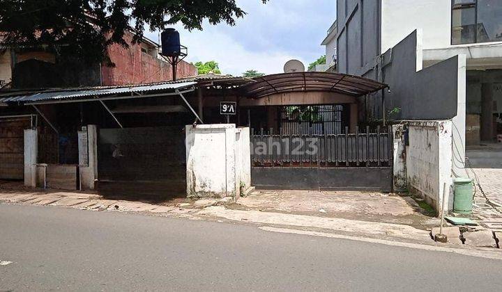 Dijual Rumah Tua Pinggir Jalan Lokasi Strategis Di Bangka Raya Jakarta Selatan. 1