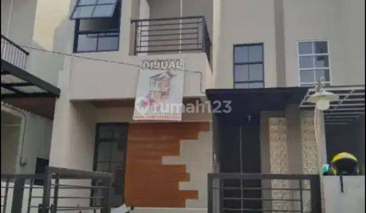 Rumah Murah Taman Galaxy Bangunan Baru Jadi Dekat Mall  1