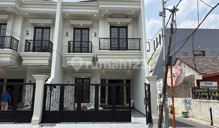 Modern Classic New House in a Complex with Super Wide Access in Cempaka Putih, Central Jakarta