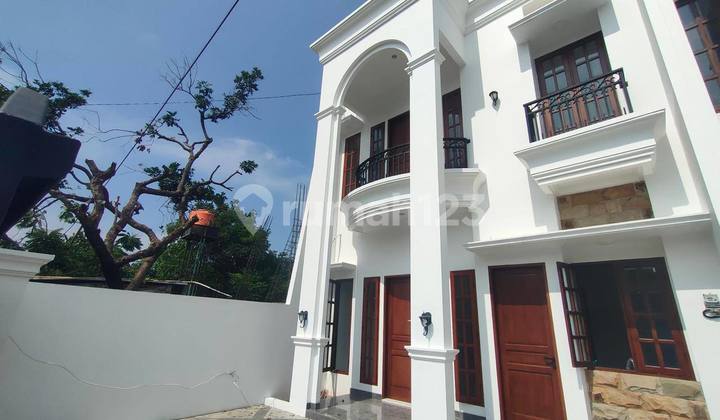 For Sale Mediterranean Classic House in a Complex in Duren Sawit, East Jakarta