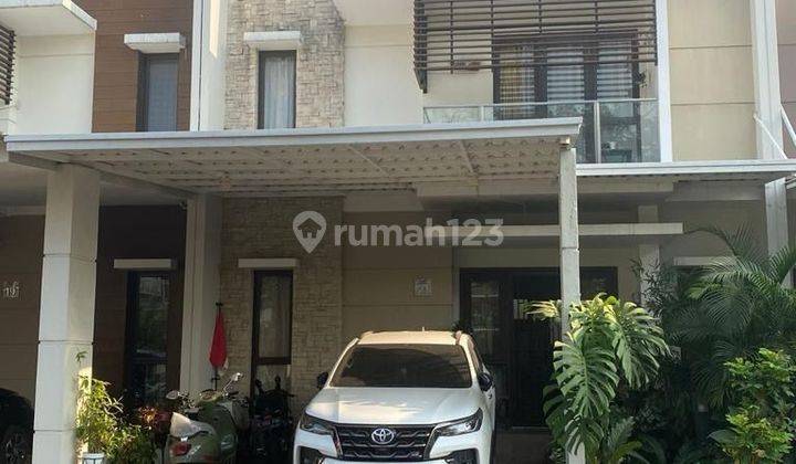 Dijual Rumah Cluster Burgundy Di Summarecon Bekasi Depan Danau 1