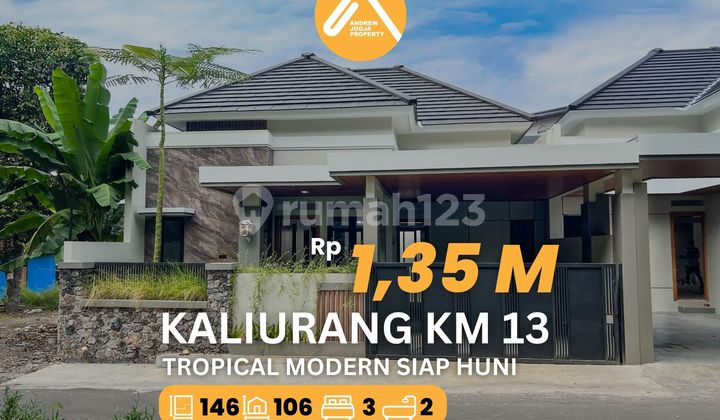 Kaliurang Km 13 Road House Ready to Live In Tropical Modern Design Kaliurang Km 13 Road House Ready to Live In Tropical Modern Design