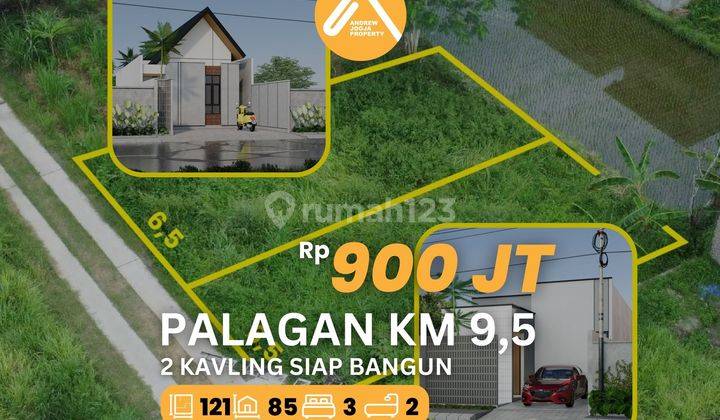 Jual Rumah Siap Bangun Jalan Kaliurang Km 9,5 Cash Kpr Termin 1