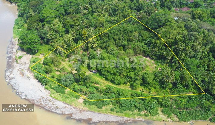 Jual Tanah Pinggir Kali Progo Nanggulan Cocok Untuk Wisata 2