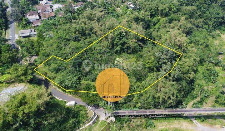 Tanah Pekarangan Pakem Kaya View Gunung Sungai Jembatan Gantung 1