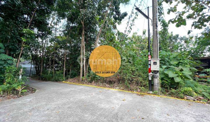 Tanah Pekarangan Bangunjiwo 100 Meter Jalan Tugu Gentong  1