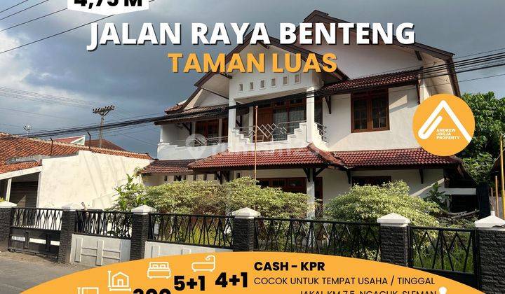 Rumah Jalan Raya Banteng Cocok Untuk Usaha Kost 1