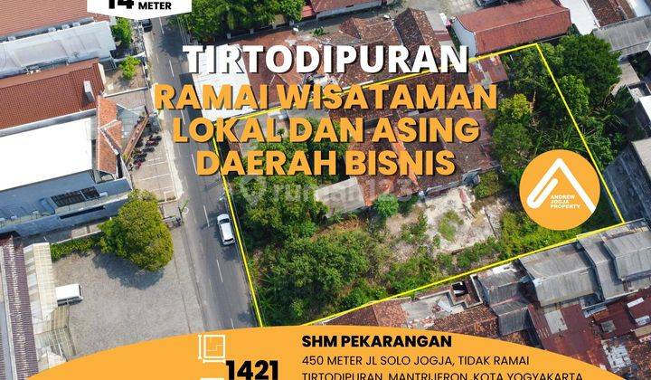 Tanah Tirtodipuran Ramai Wisatawan Asing Dan Lokal Area Bisnis 1