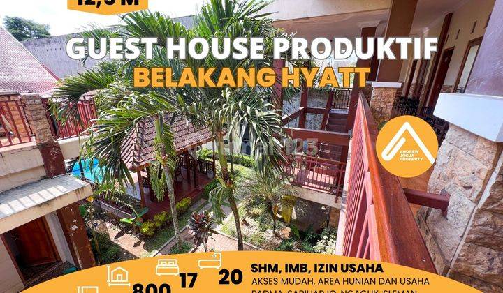 Guest House Produktif Belakang Hyatt Palagan 1