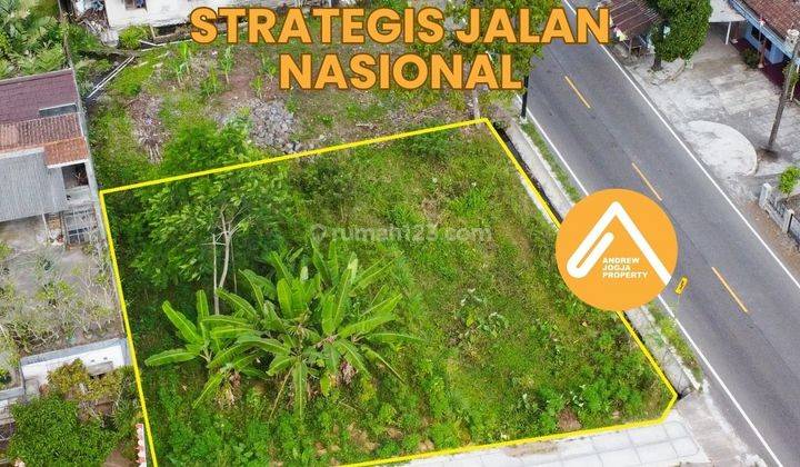 Jual Tanah Pinggir Jalan Turi Pakem Lokasi Strategis  1